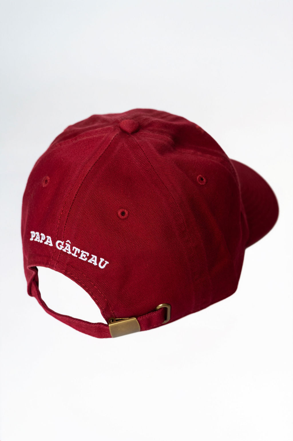 Casquette Papa Gâteau Bordeaux