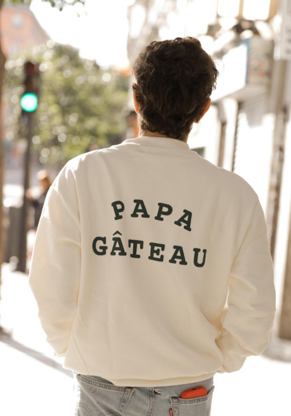 Sudadera blanca Colección Original