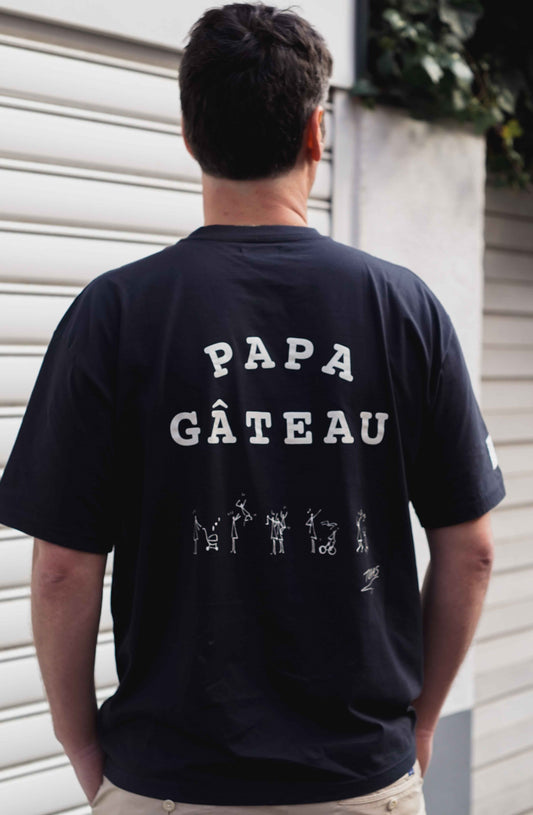 Camiseta azul Colección 'El arte de Ser Padre' by Trazas